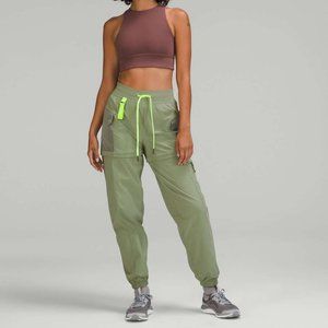 Convertible HR High Rise Hiking Jogger | lululemon, Bronze Green